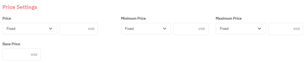 Ajustes fecha - Ajustes de precios