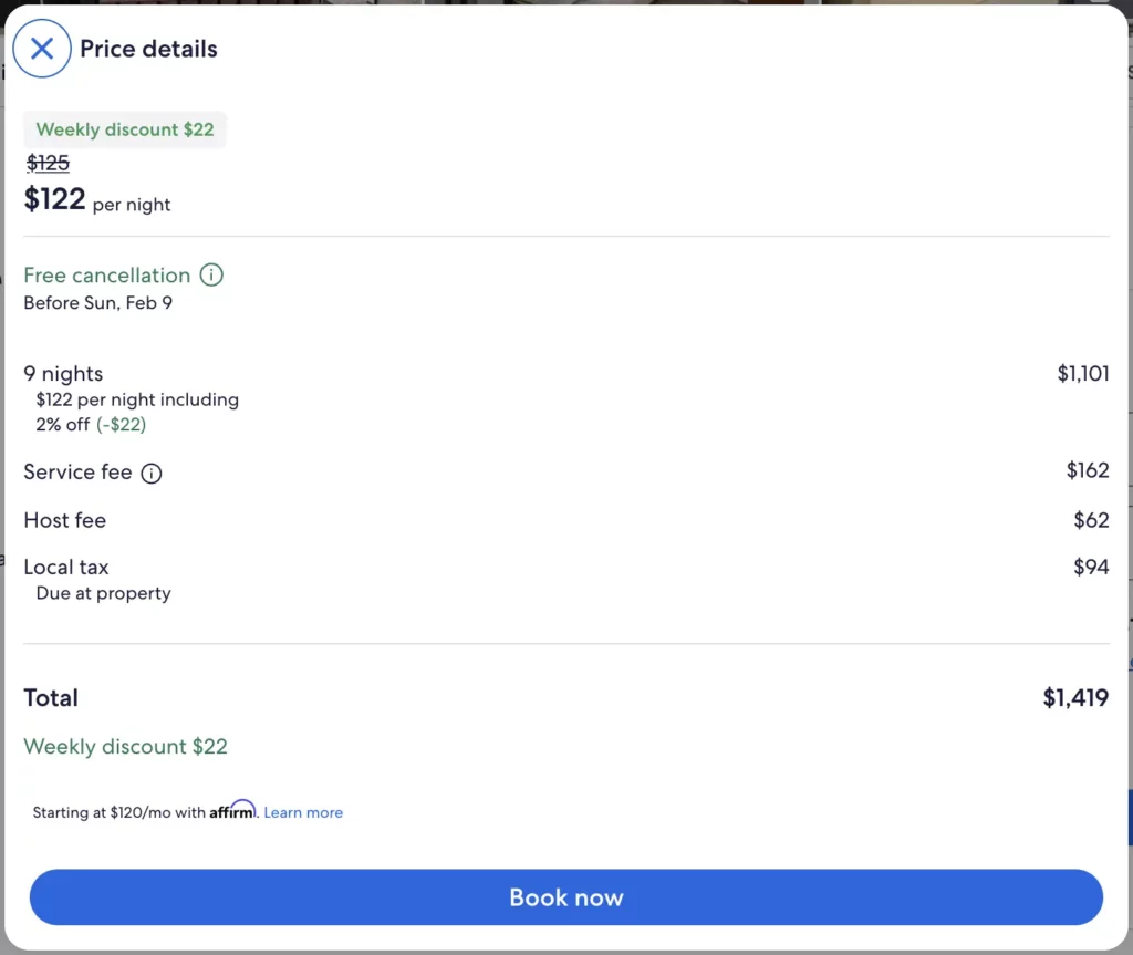 how does vrbo work for pricing