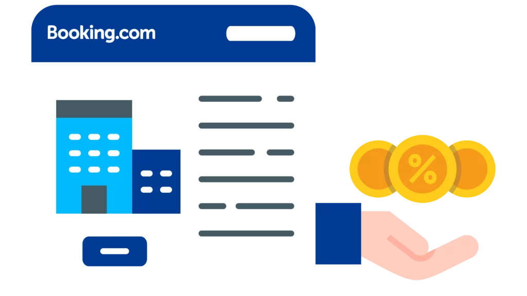 booking com commission