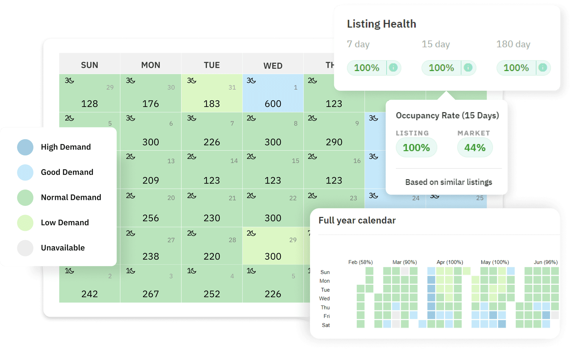 Pricing Calendar