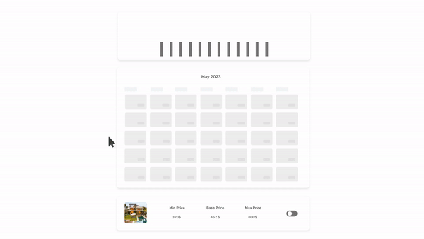 With Dynamic Pricing, you can adjust prices for your property according to market conditions and demand patterns
