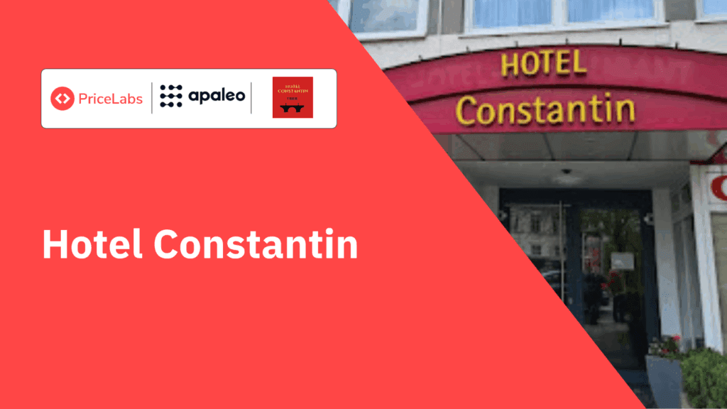 Hotel Constantin in Trier boosted off-season ADR and occupancy using PriceLabs dynamic pricing with Apaleo PMS.