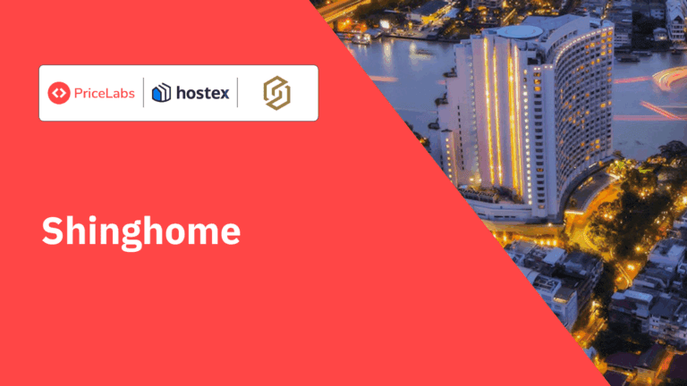 Shinghome short-term rental in Bangkok managed with PriceLabs dynamic pricing and Hostex PMS, achieving 90% occupancy through automation.