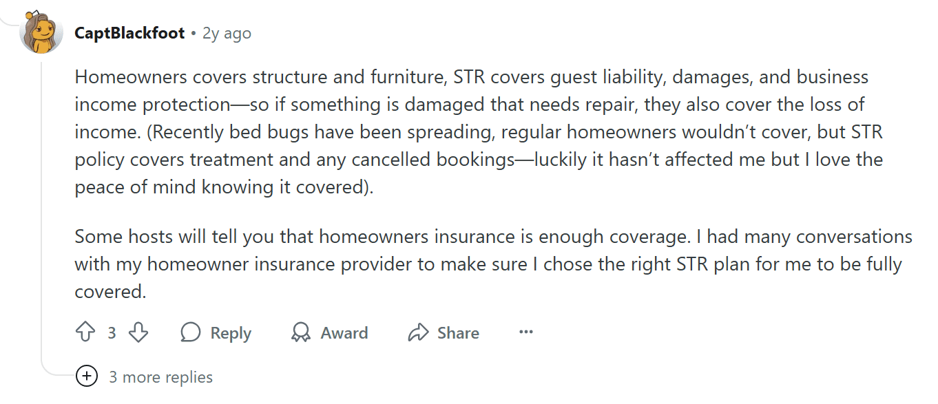 A Property Manager Talks About Getting a Specialized STR Coverage to Cover Loss of Income