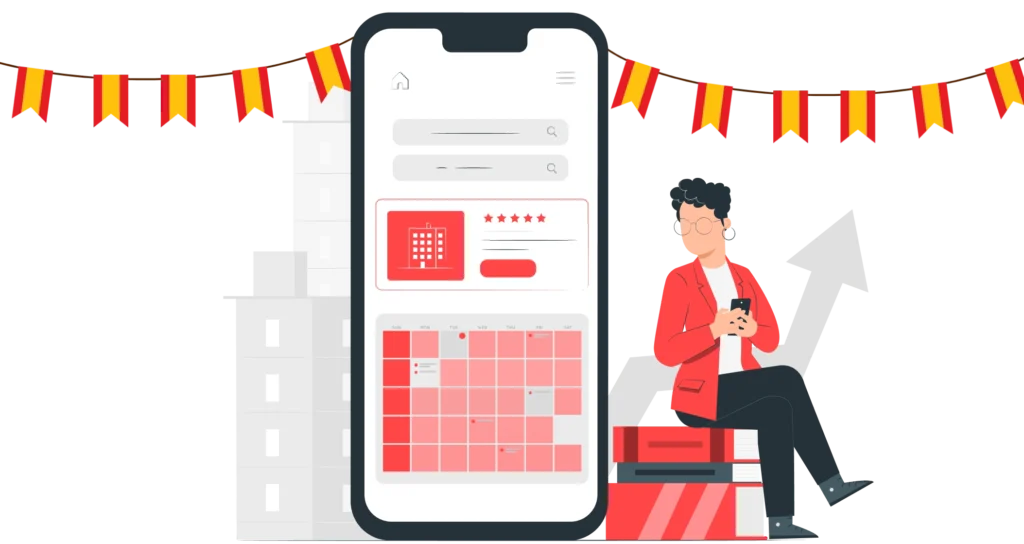 Spanish short-term rental market data 2025