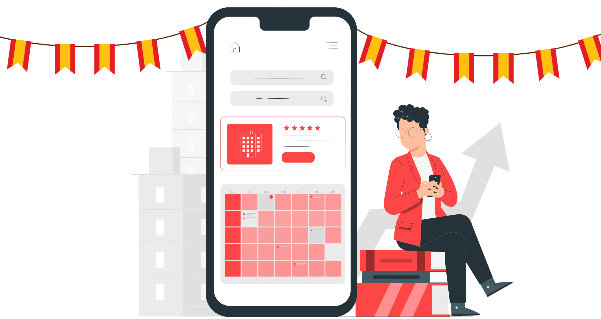 Spanish short-term rental market data 2025