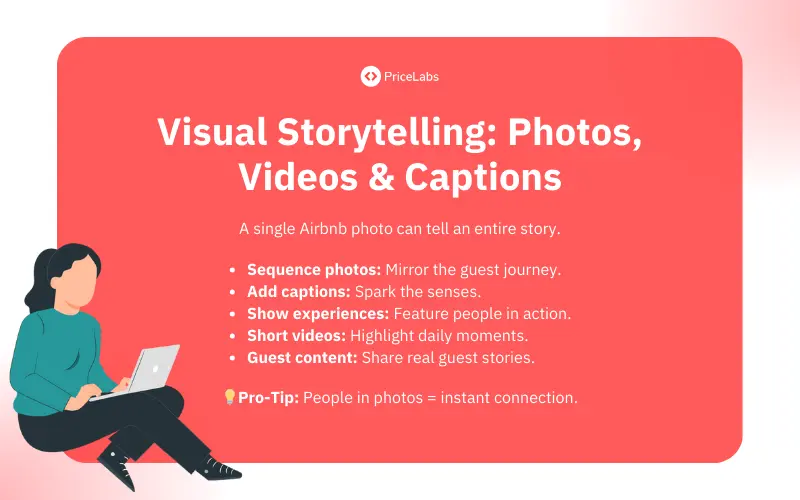 Photos and videos can make your property's storytelling great