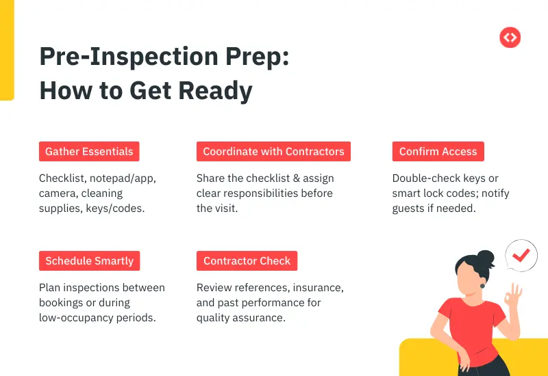 How to get ready for Airbnb maintenance