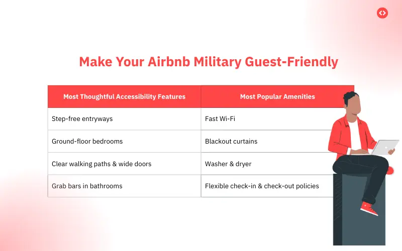 How to make your Airbnb military guest-friendly
