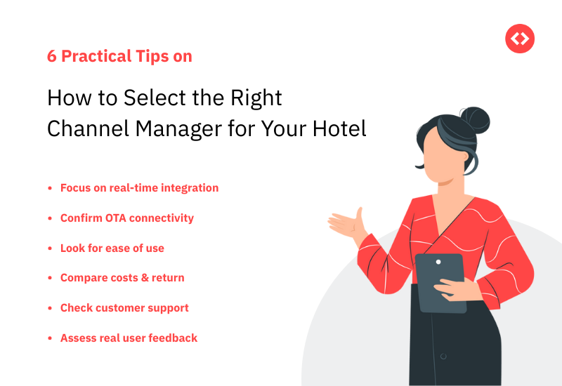 Channel manager for hotels
