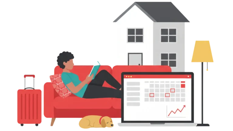 Midterm rentals and hotels