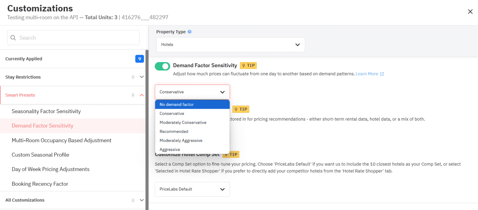Personalizing Guest Experience with Customization