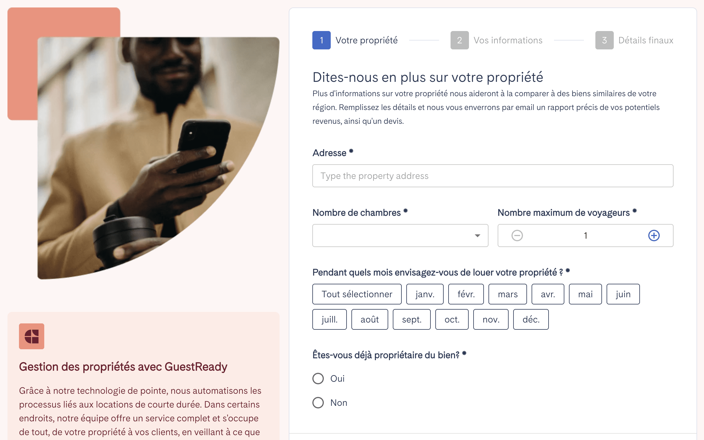 simulateur guestready