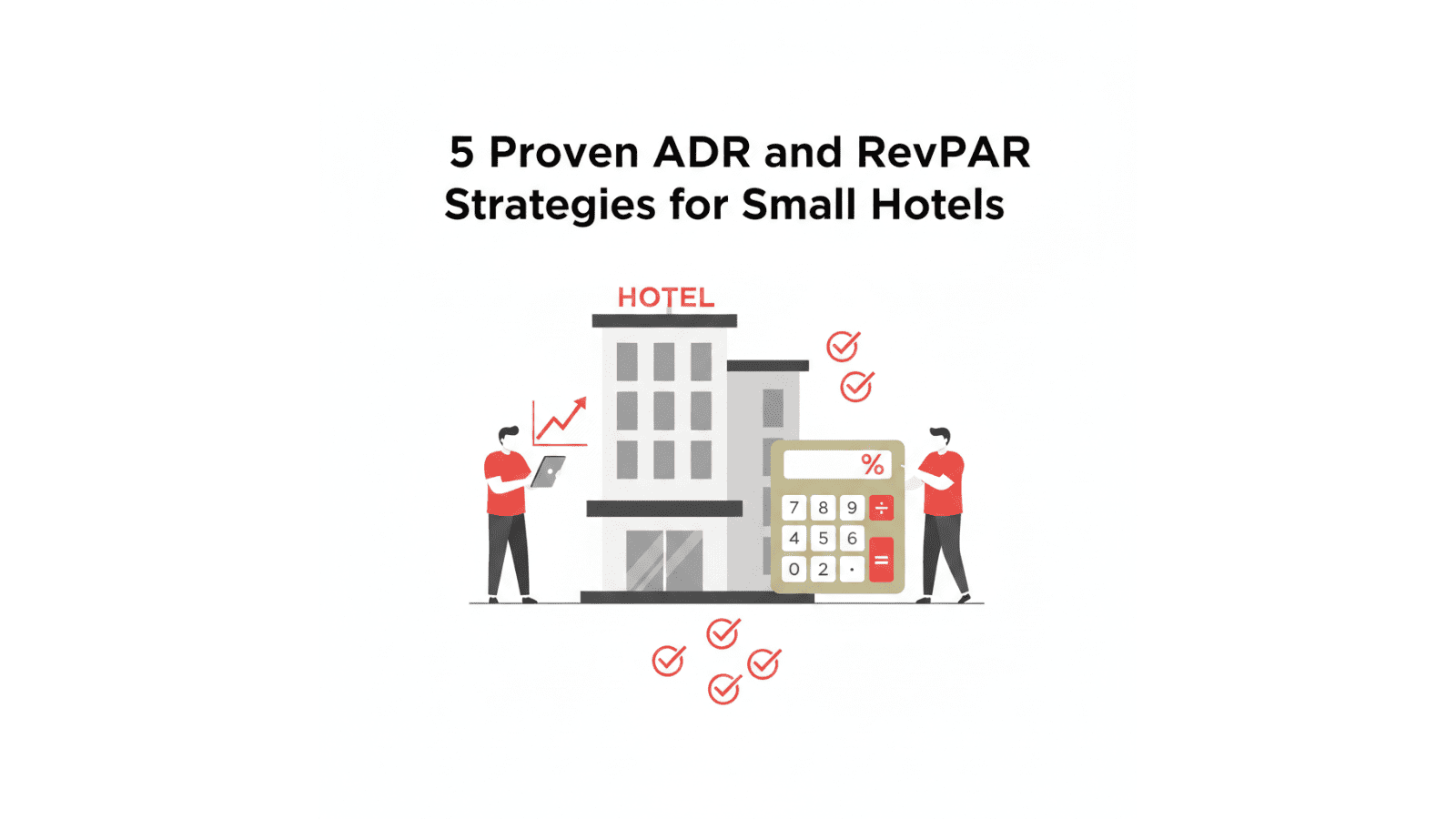 Small hotel ADR and RevPAR optimization