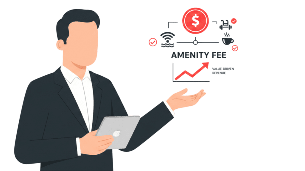 What is amenity fee hotel