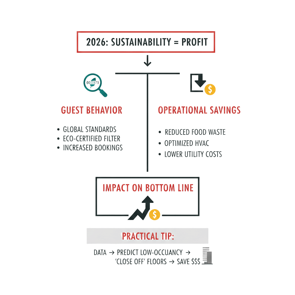 Sustainable hospitality as a revenue driver