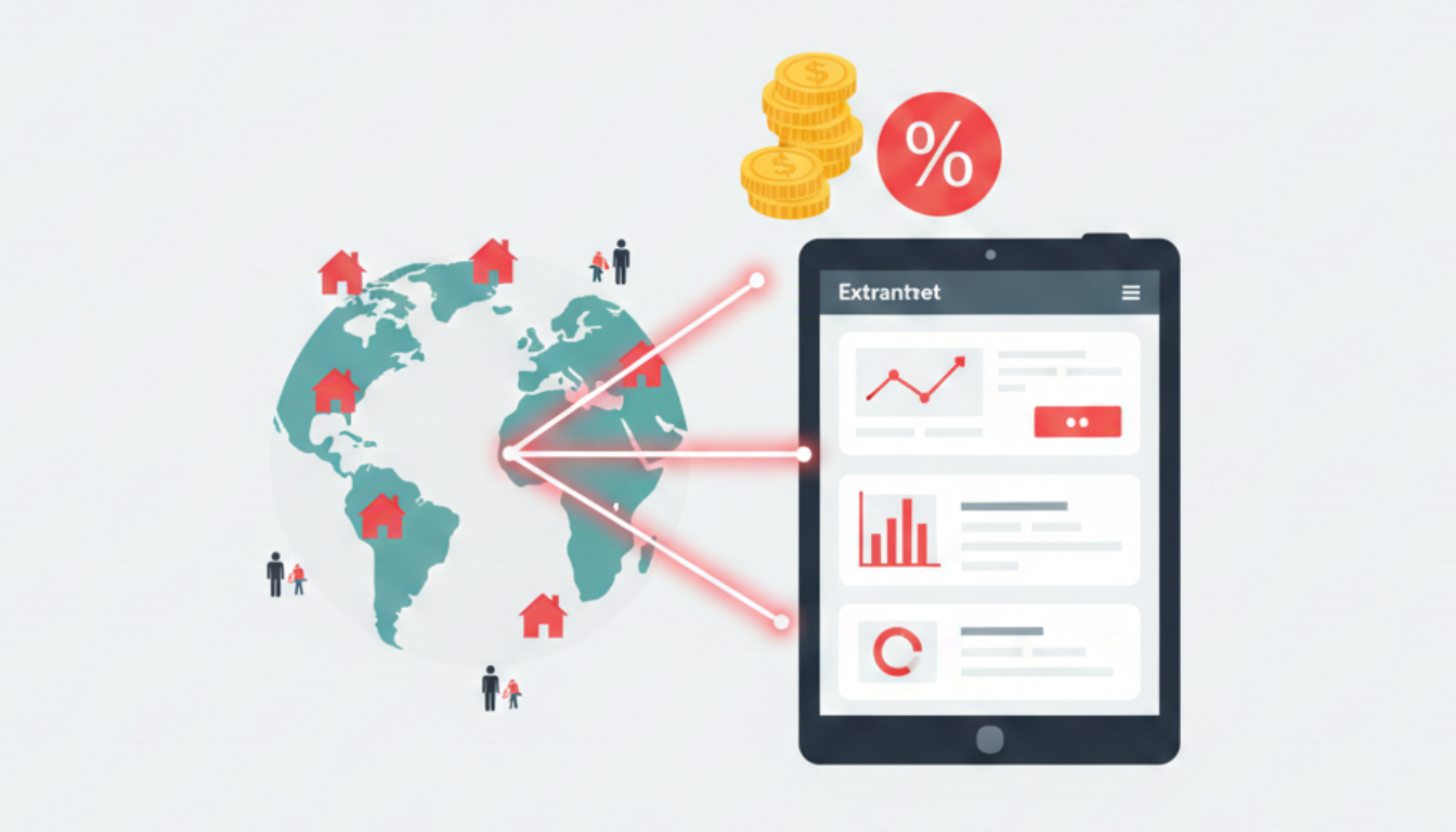 extranet booking com