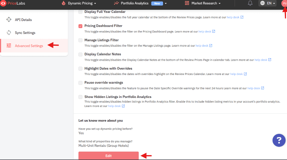 PriceLabs' Customization Smart Presents