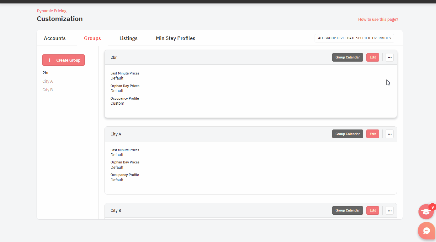 Portfolio-Based Occupancy Adjustments