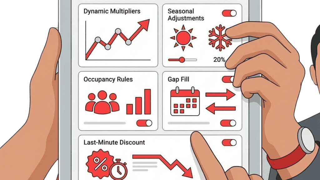 PriceLabs pricing rule customizations