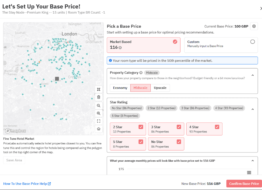 Base Price Setup on PriceLabs for Hotels