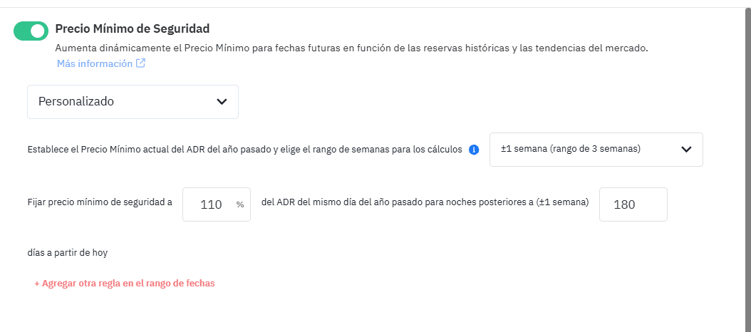 Precio Mínimo de Seguridad