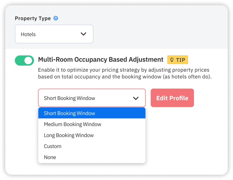 Multi Room Occupancy Based Adjustments with PriceLabs for Hotels