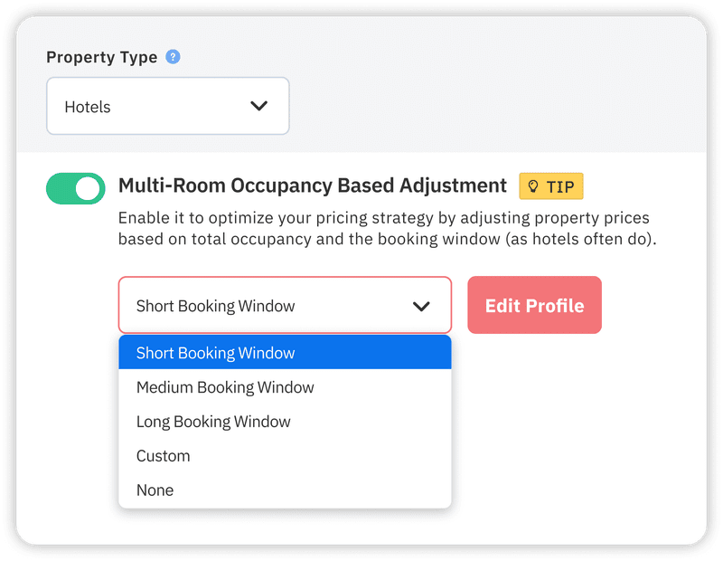Multi Room Occupancy Based Adjustments with PriceLabs for Hotels